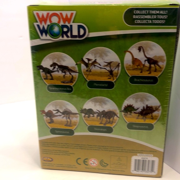 DINO DIG WOW WORLD NWT Science Tech Brachiosaurus excavation playset - Picture 9 of 9